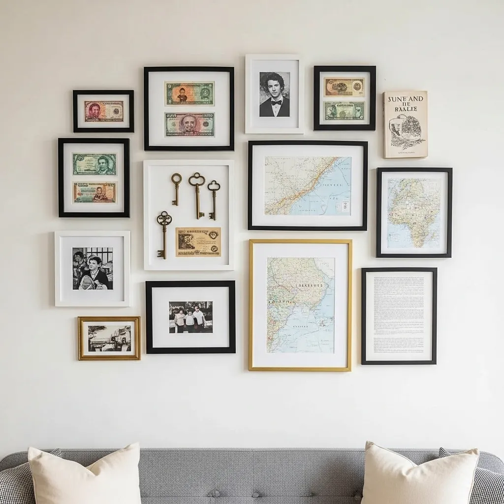 Your Personal Narrative: Framed Mementos