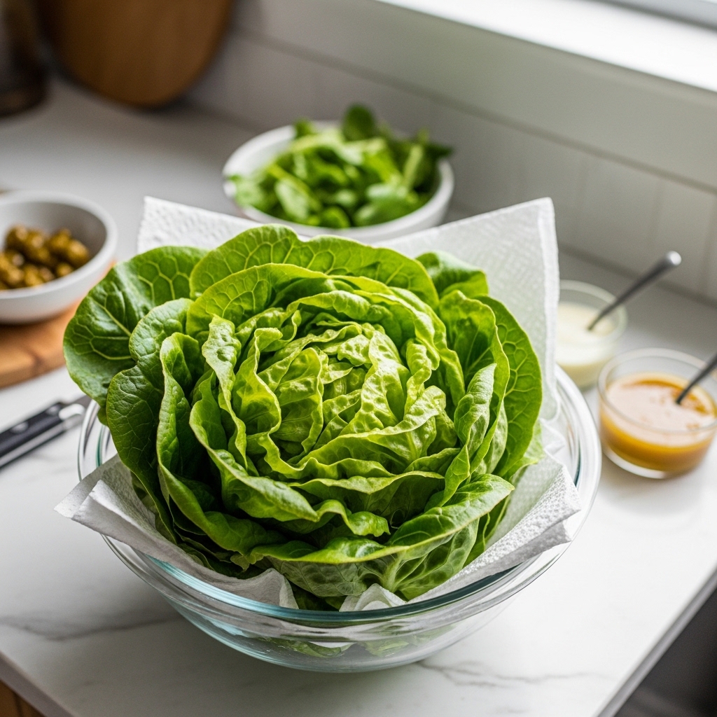 . Stop Staring At Dry Lettuce