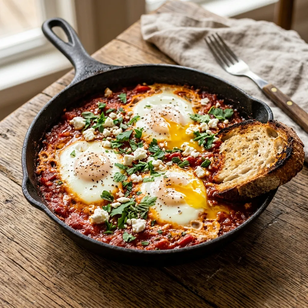 Breakfast for Dinner Shakshuka