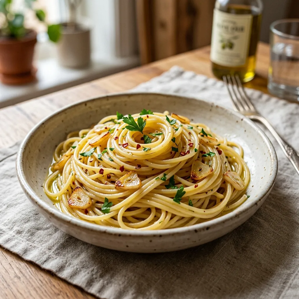 Classic Spaghetti Aglio e Olio