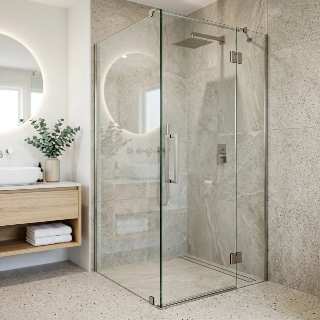 Commit to a Frameless Glass Shower