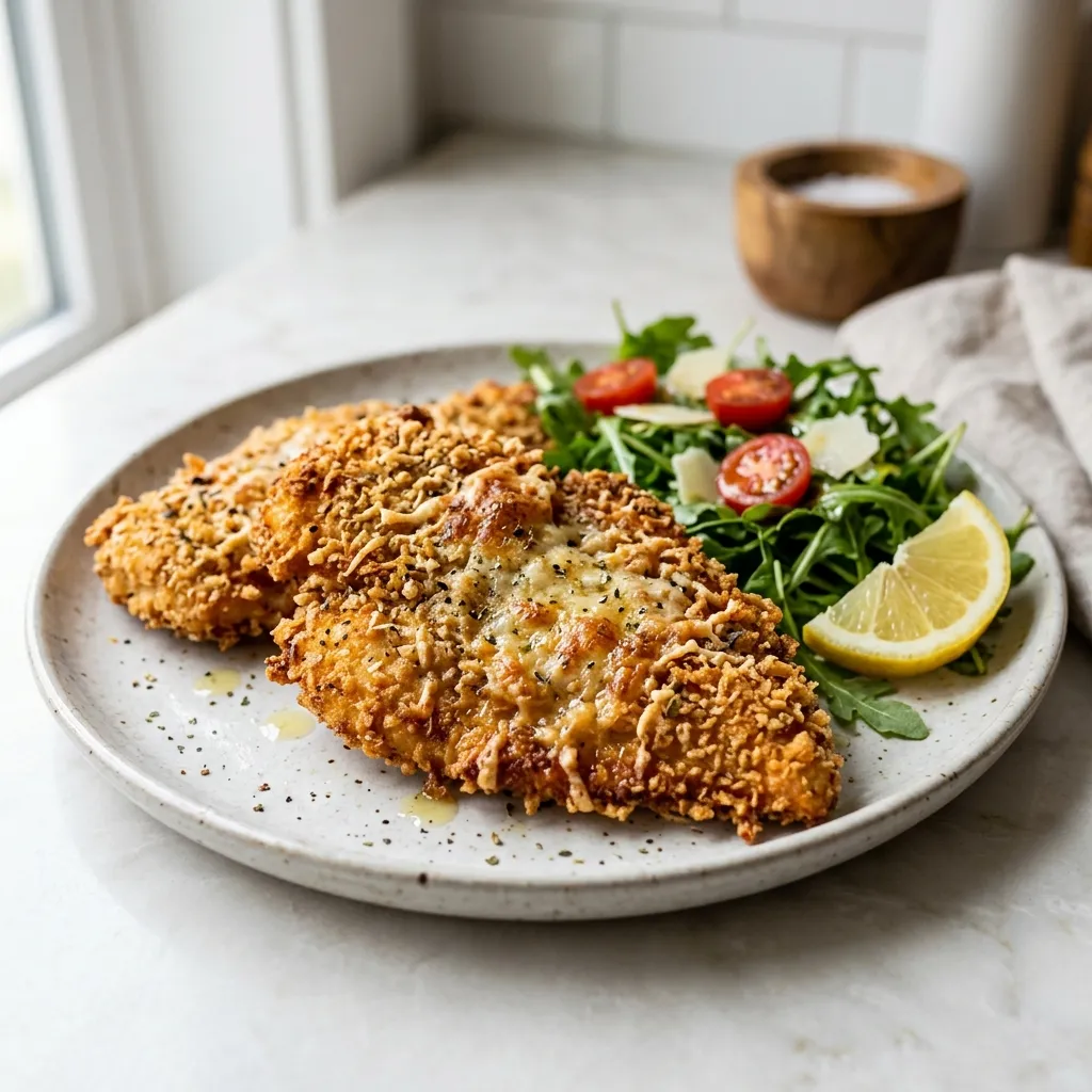 Crispy Parmesan Crusted Cutlets