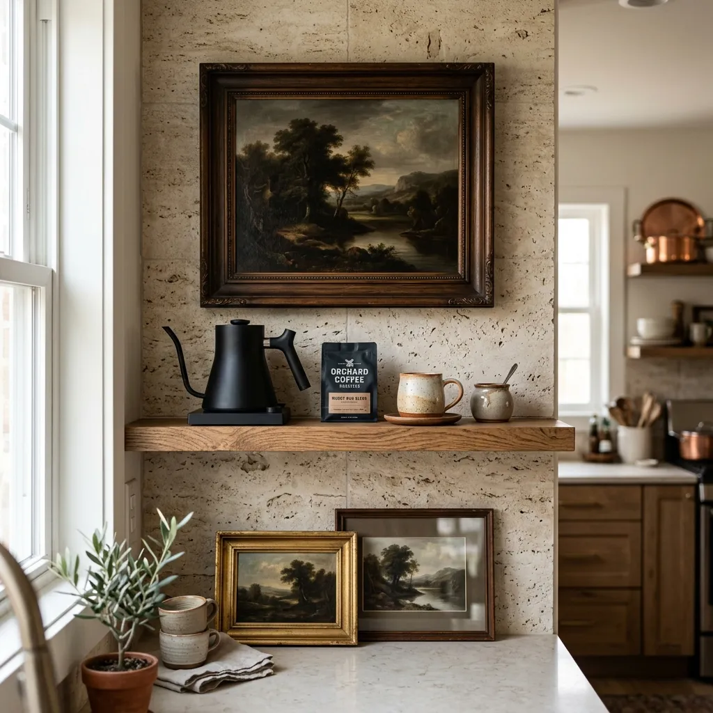 Display Art in the Cooking Zone