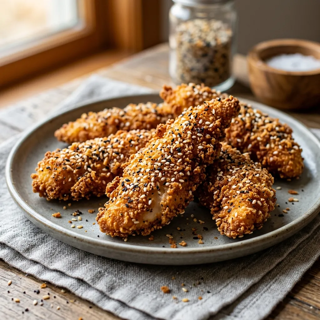 Everything Bagel Chicken Tenders