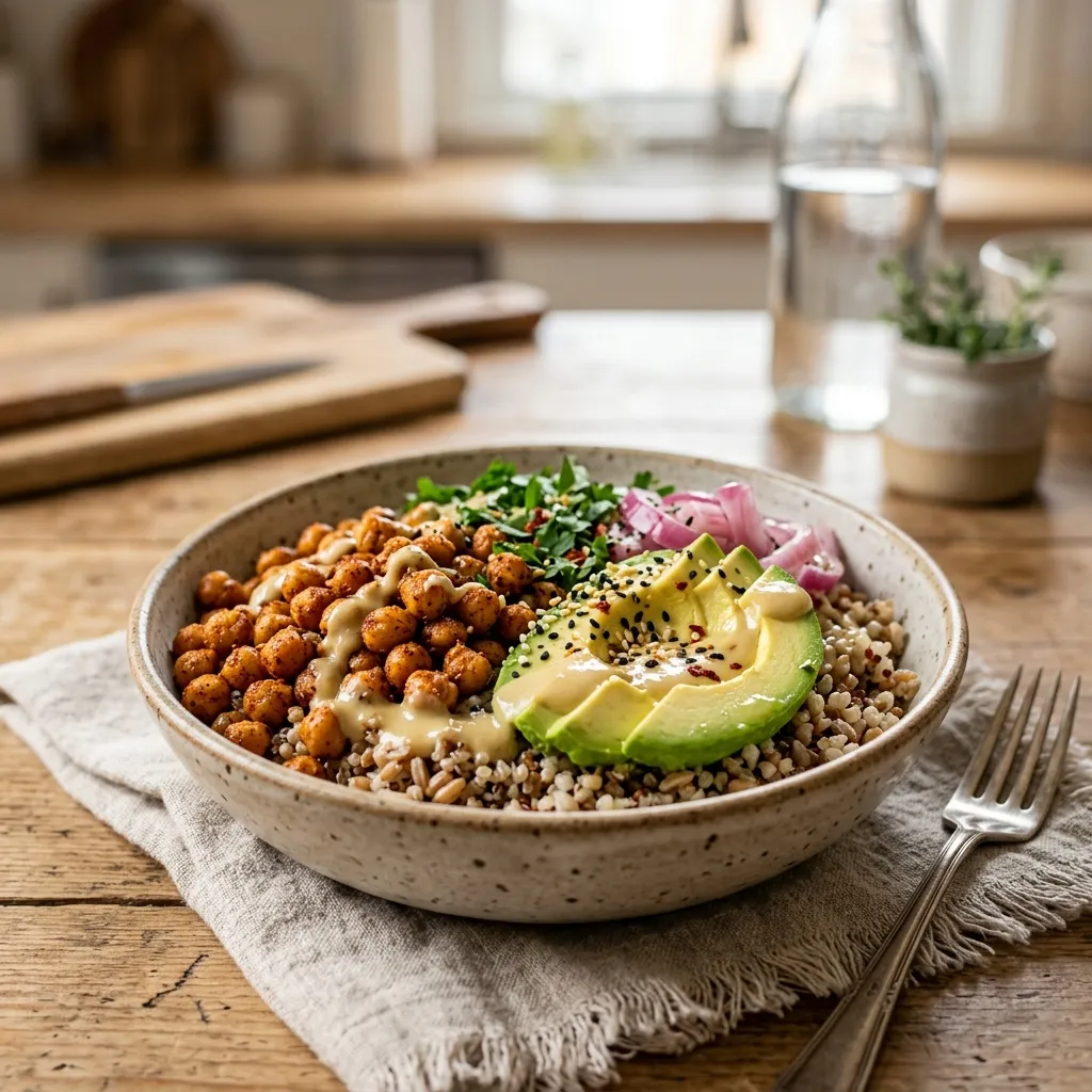 "Everything" Grain Bowl