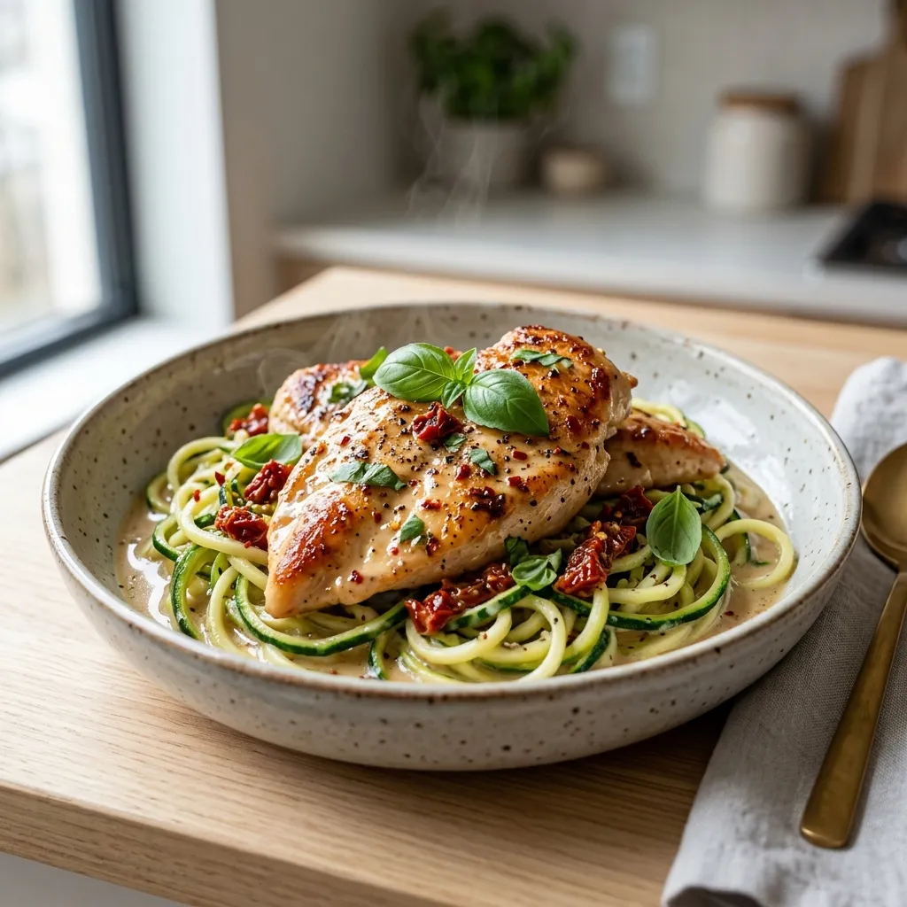 Garlic Butter "Marry Me" Chicken (Lightened Up)