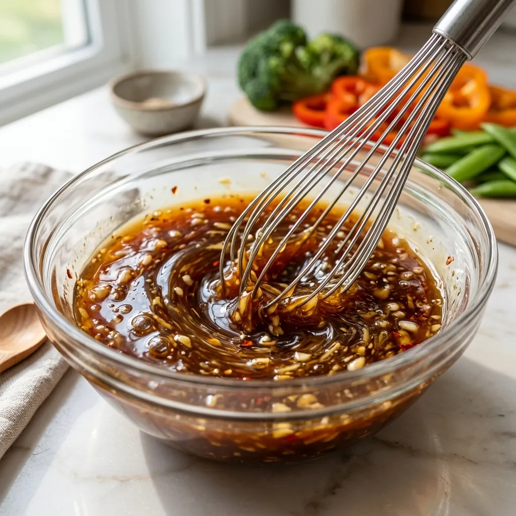 Ginger-Soy Chicken Stir Fry