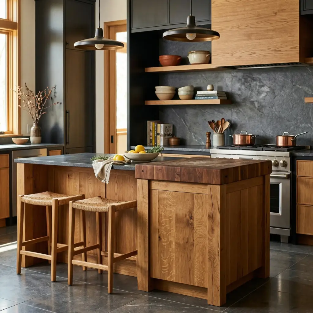 Integrate Warm Wood Tones