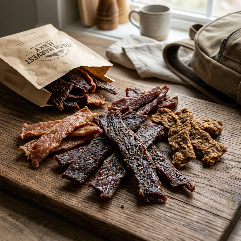 Jerky (Beef, Turkey, or Soy)