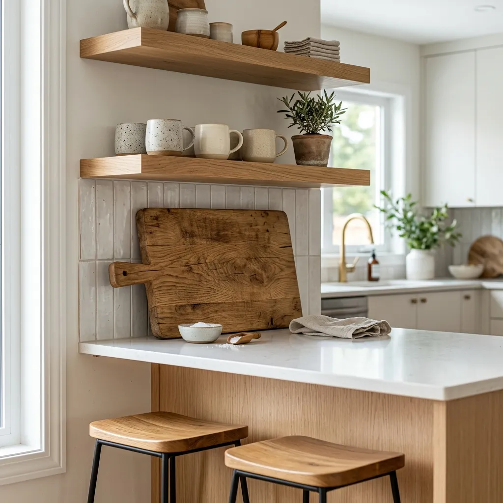 Layer Natural Wood Accents