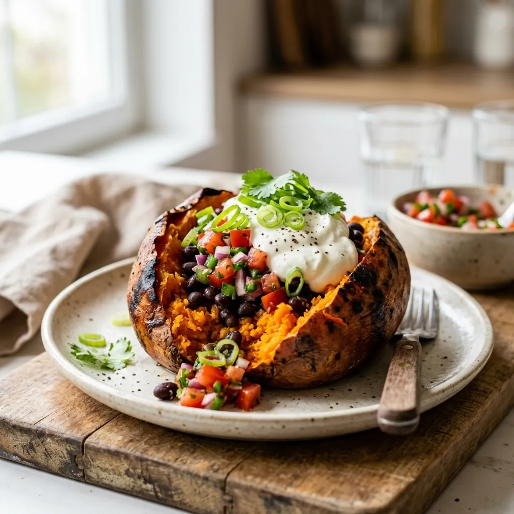 Loaded Sweet Potato