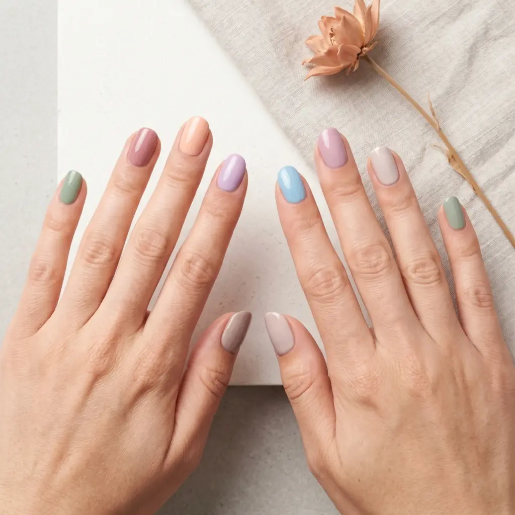 Mismatched "Garden Party" Palette
