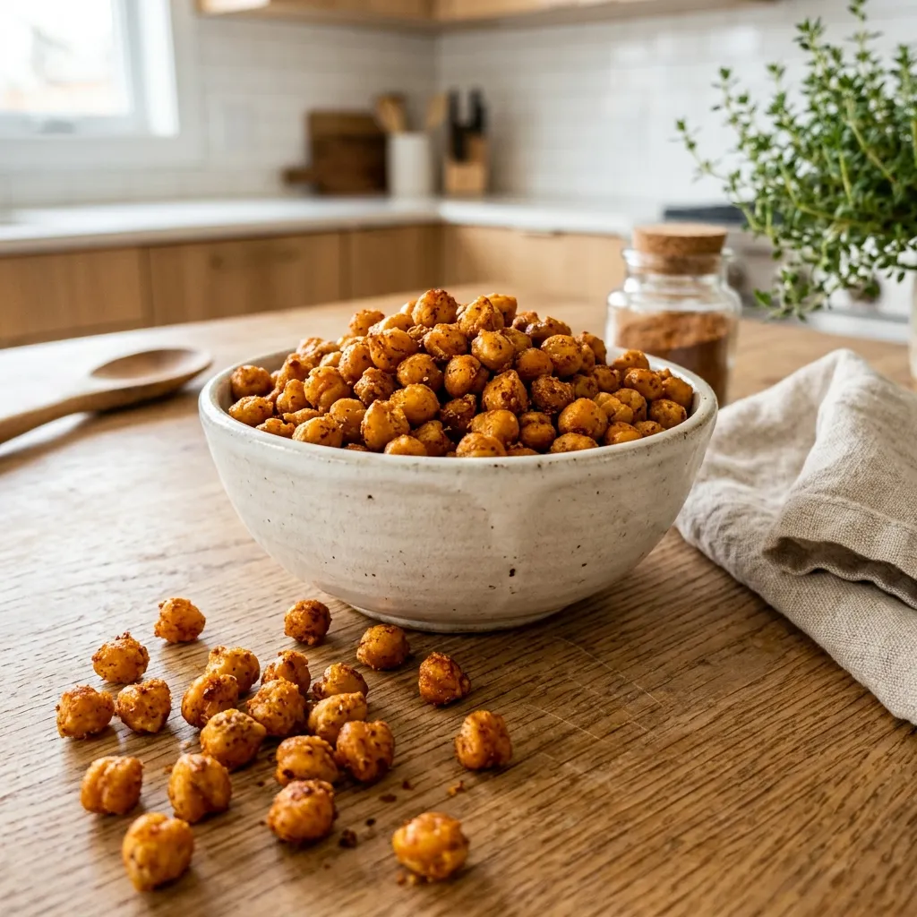 Savory Roasted Chickpeas
