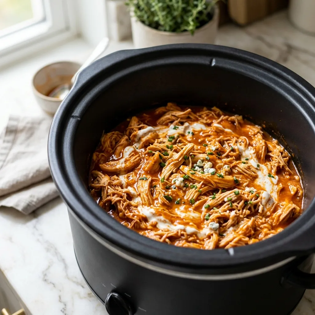 Slow-Cooker "Buffalo Everything" Chicken
