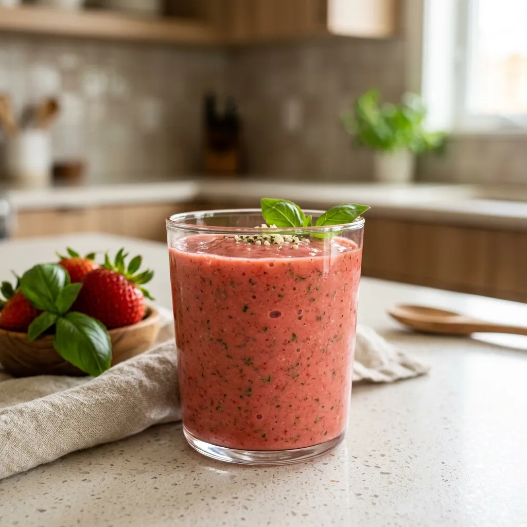 Strawberry Basil "Cleanse"