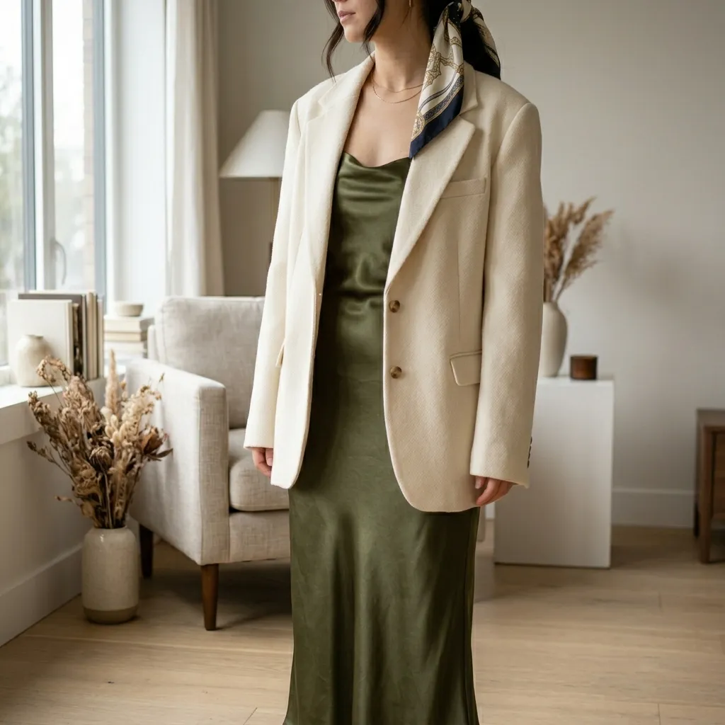 The Slip Dress & Blazer