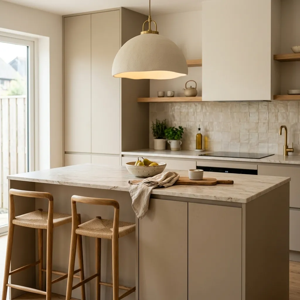 The "Soft Minimalist" Kitchen