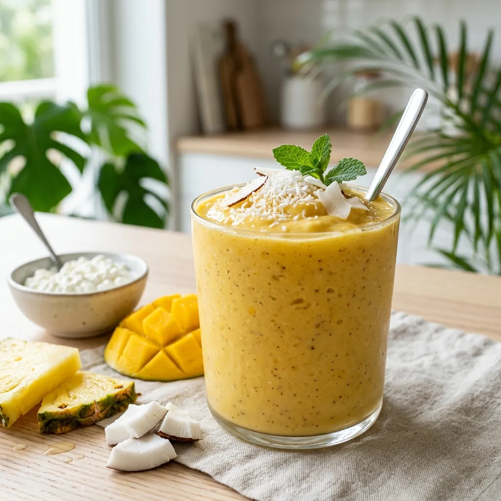 Tropical Cottage Cheese Glow