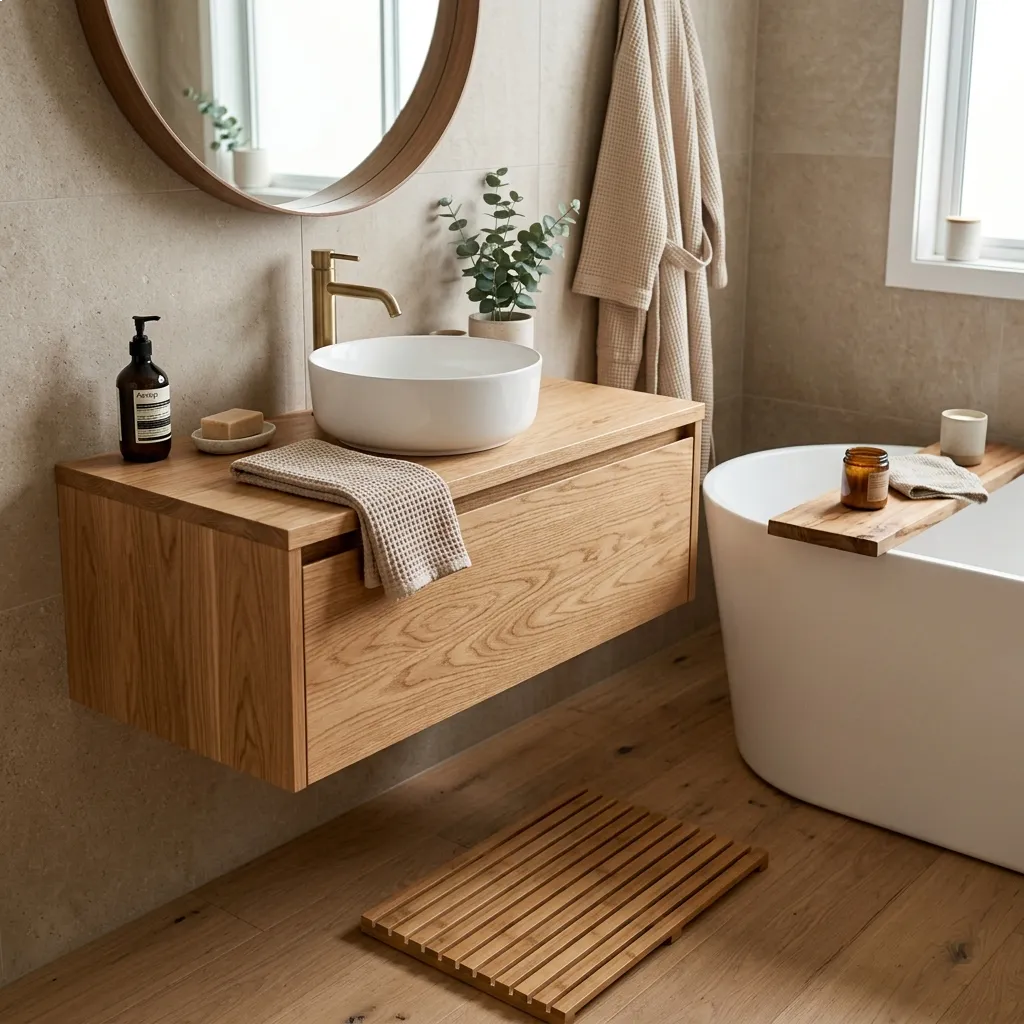 Warm Wood Tones (The Anti-Chrome)