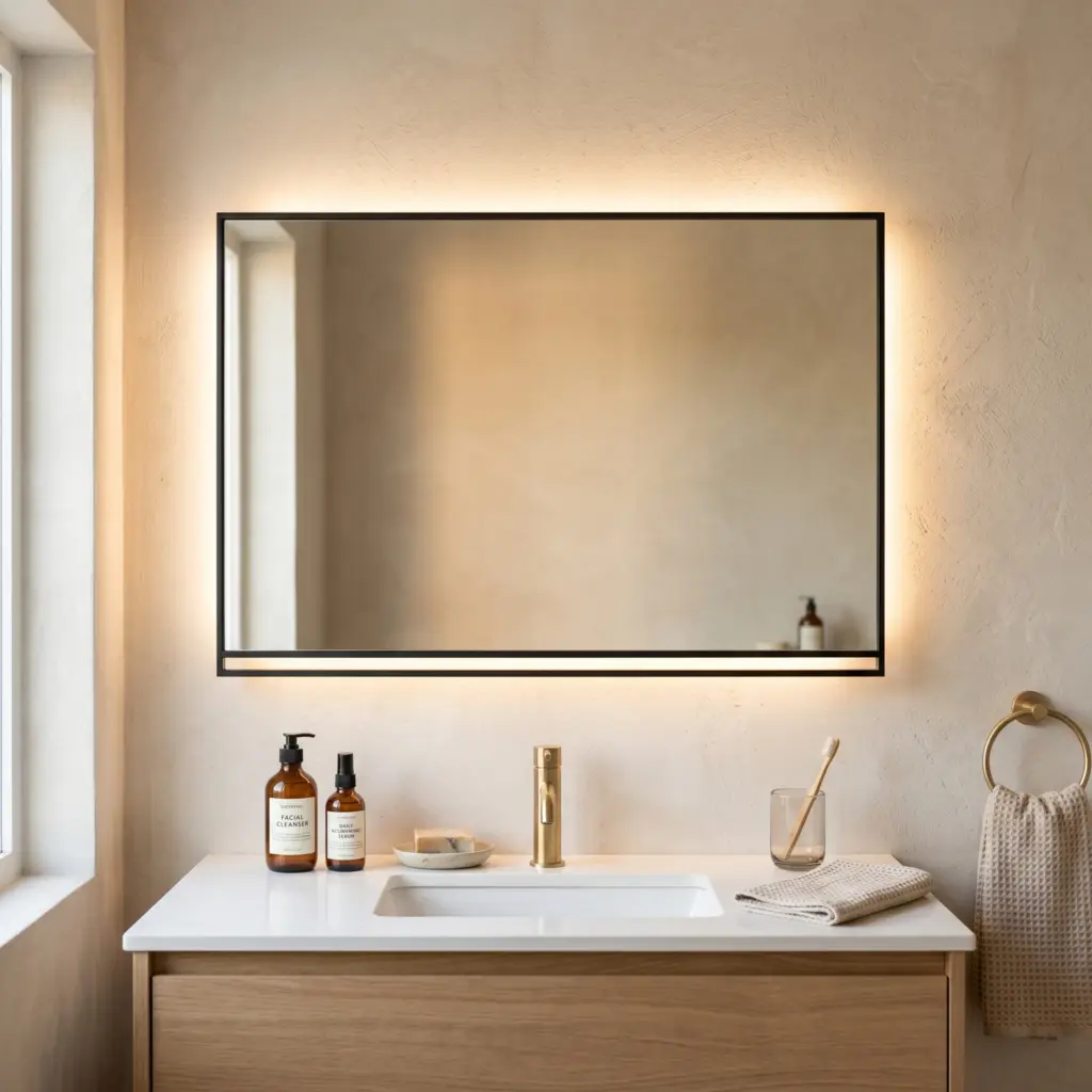 Backlit Bathroom Mirrors