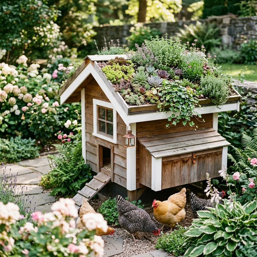 Blend In with a Beautiful Green Roof