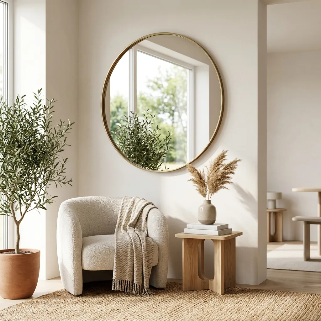 Bounce Light with Statement Mirrors