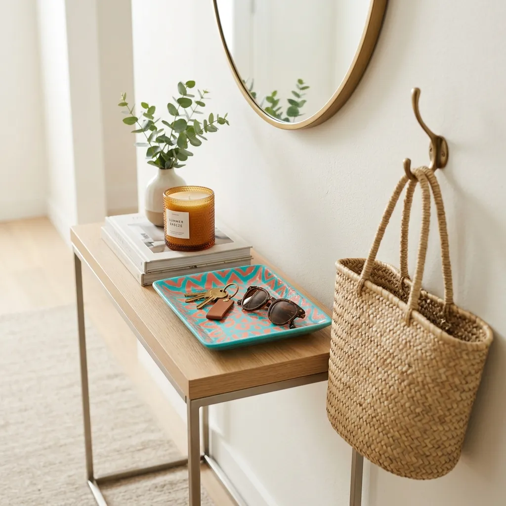 Brighten Up the Entryway Console