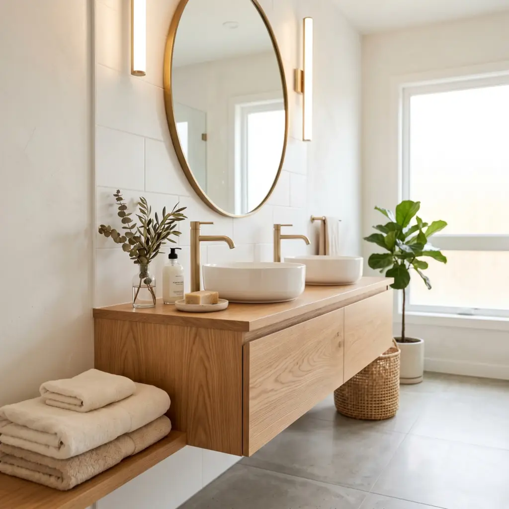 Bring in Natural Light Wood Tones