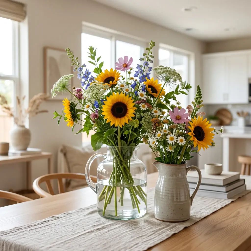 Bring the Outdoors In with Fresh Florals