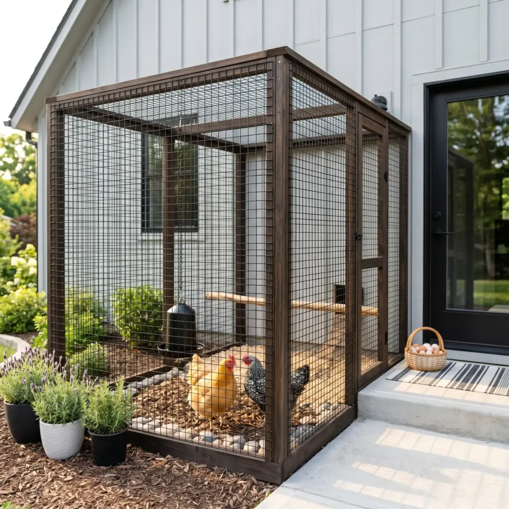 Build a Simple, Secure Attached Cage
