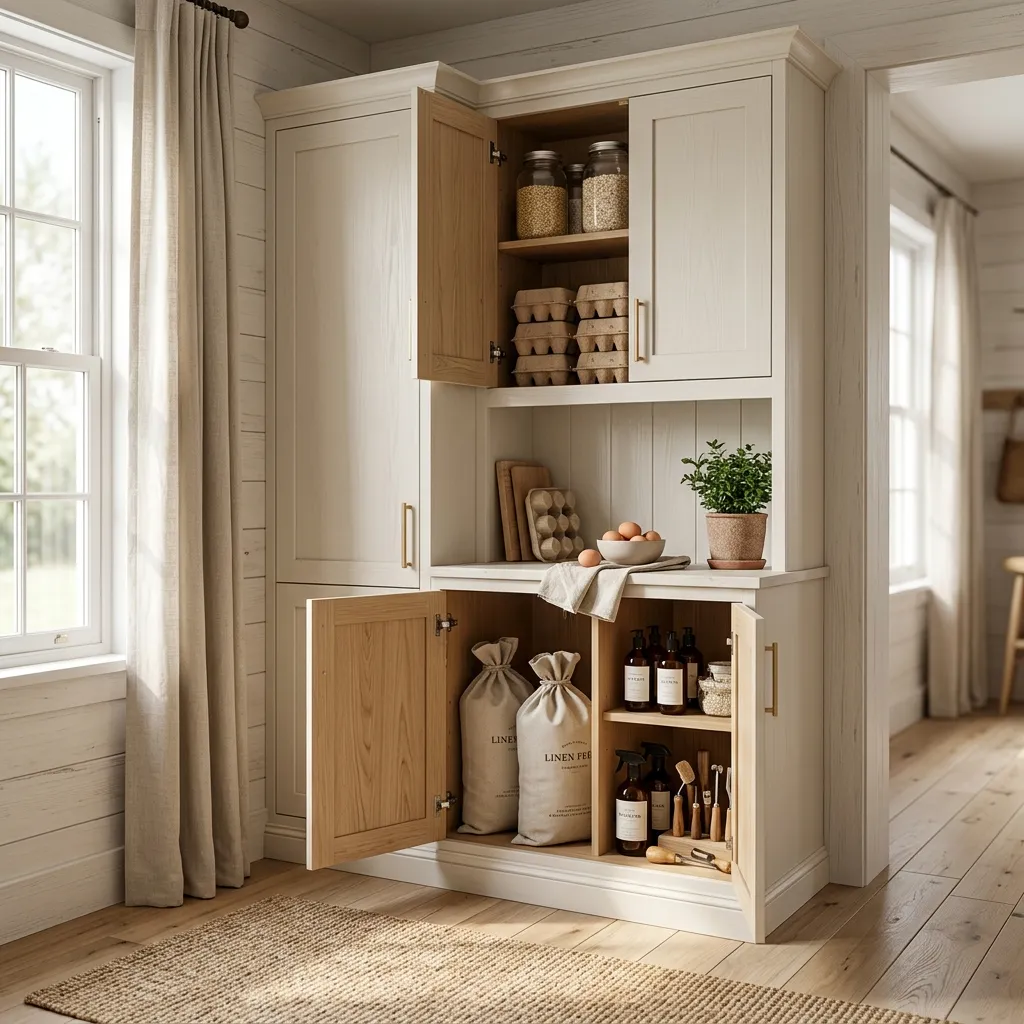 Build a Storage Cabinet Right In