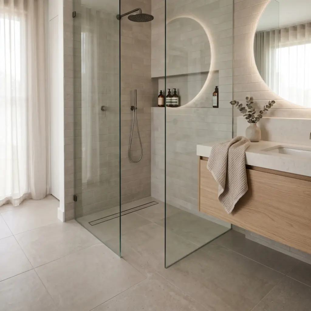 Curbless Designs for a Seamless Flow
