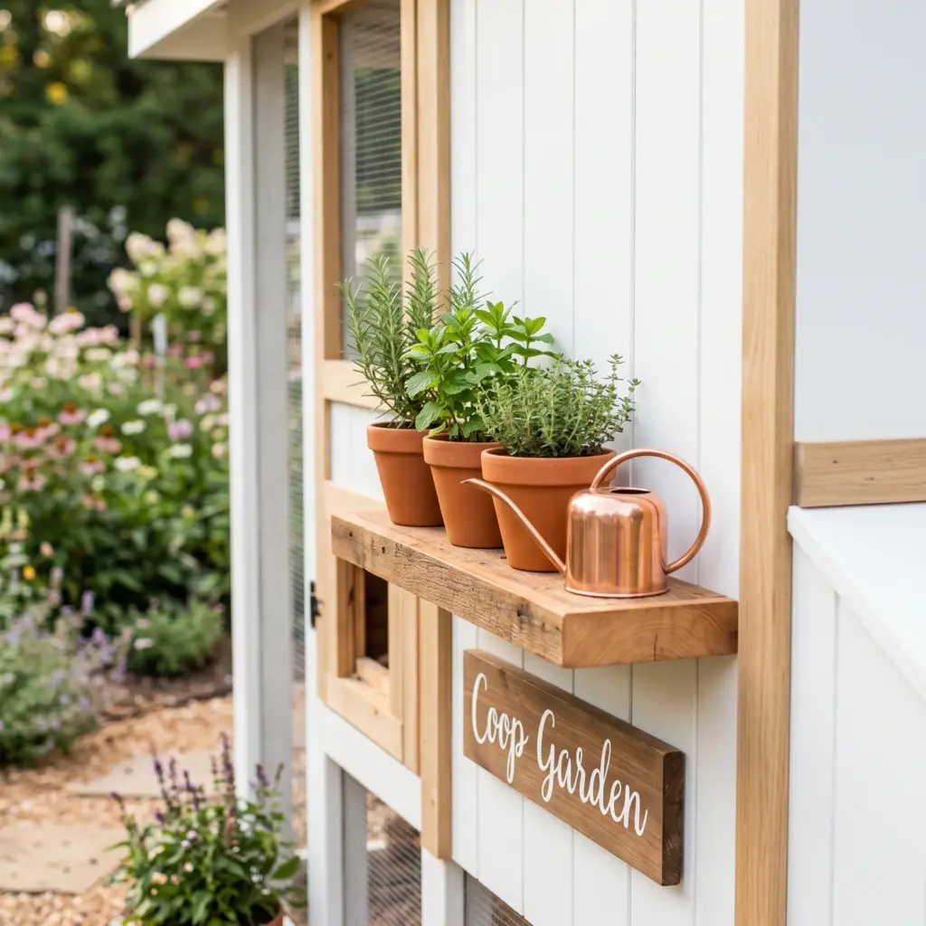 Decorate the Exterior with Styled Shelving