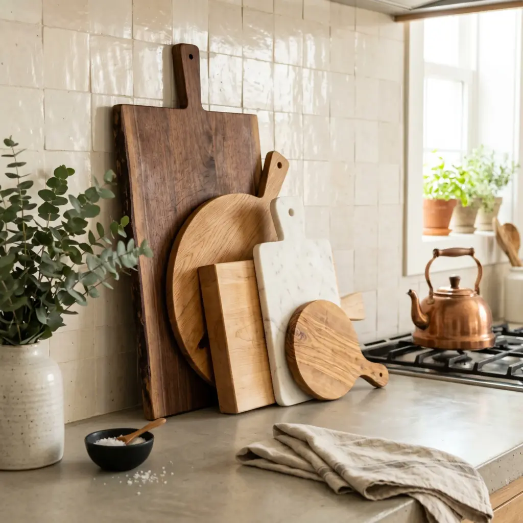 Display Wooden Cutting Boards