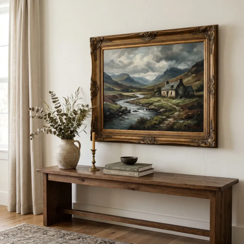 Ditch Word Signs for Vintage Landscapes