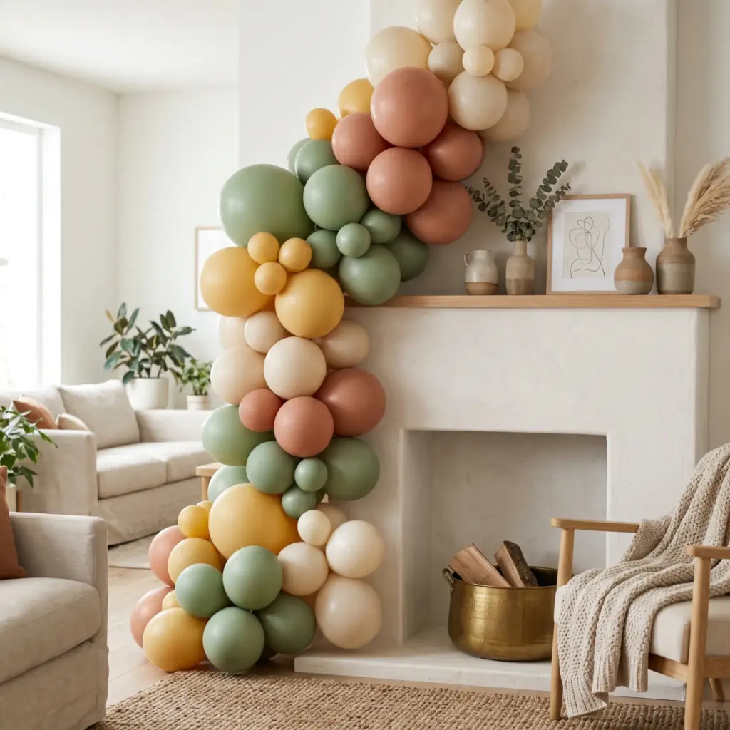 Earth-Toned Cascades