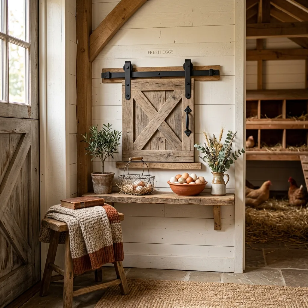 Elevate with Stylish Barn Door Hardware