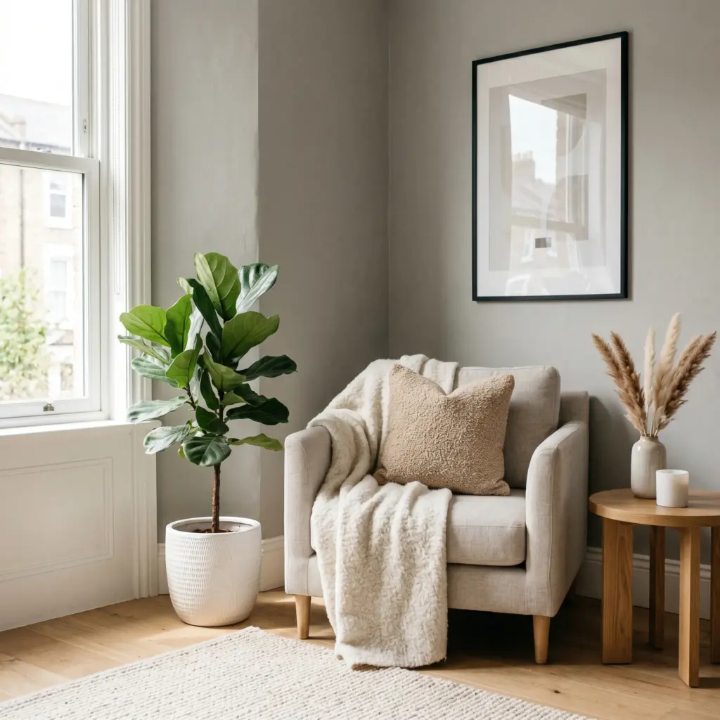 Embrace a Soft Grey Statement Wall