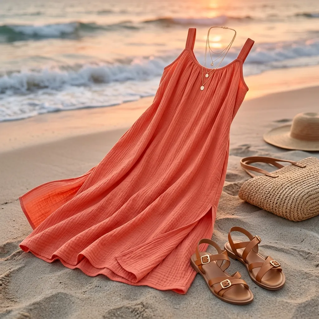 Flowy Maxi Dress for Sunset Beach Walks