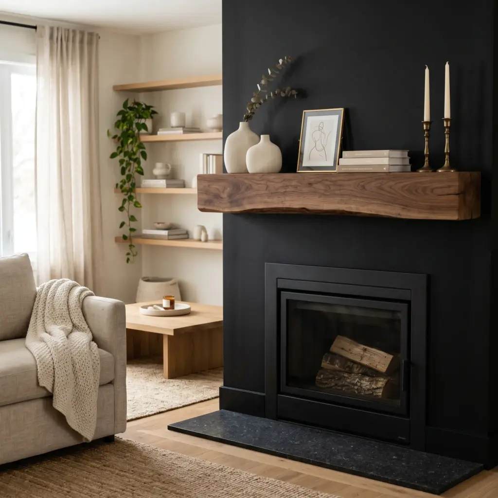 Frame it Right: Large Wooden Mantels