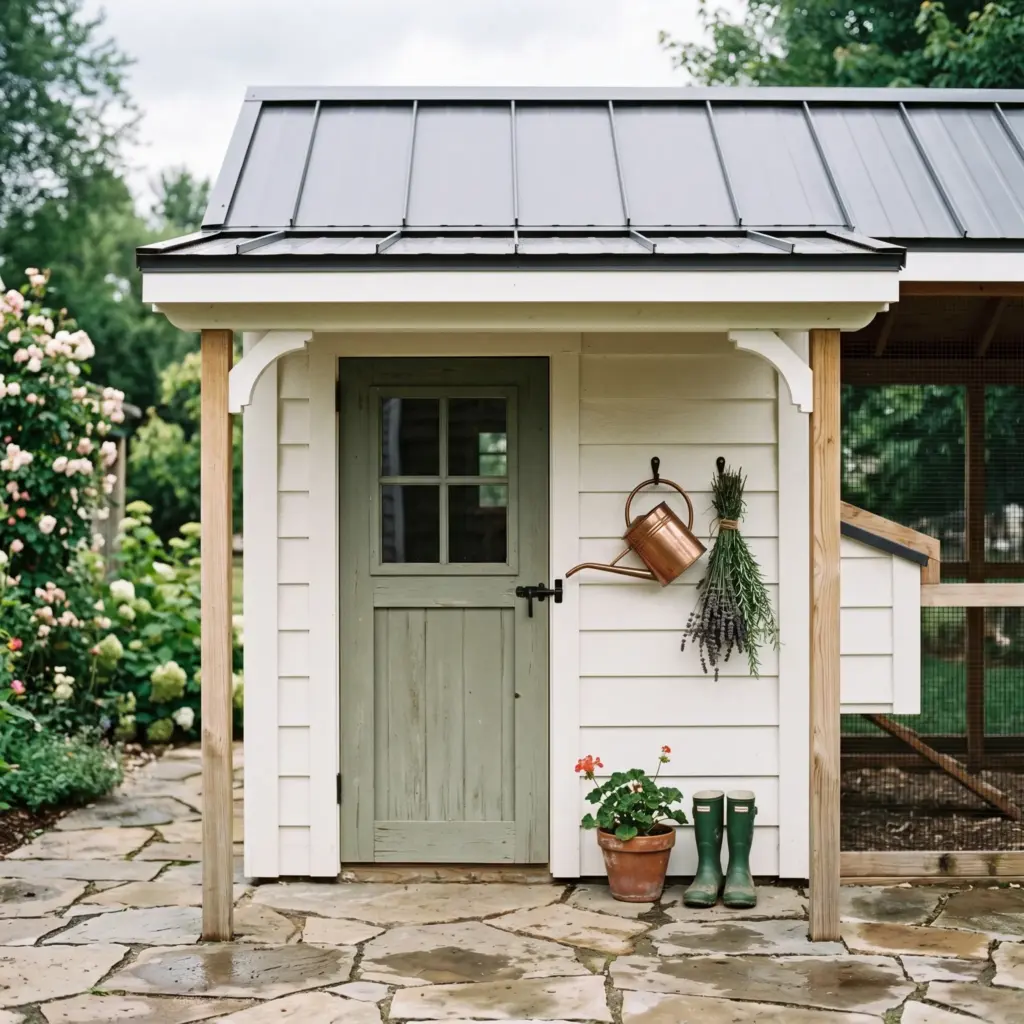 Frame it with a Cute Mini Covered Porch