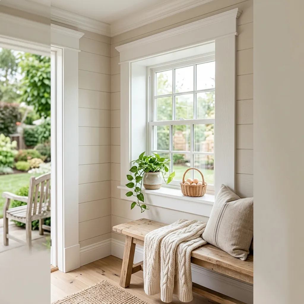Frame with Elegant Trim and Accents