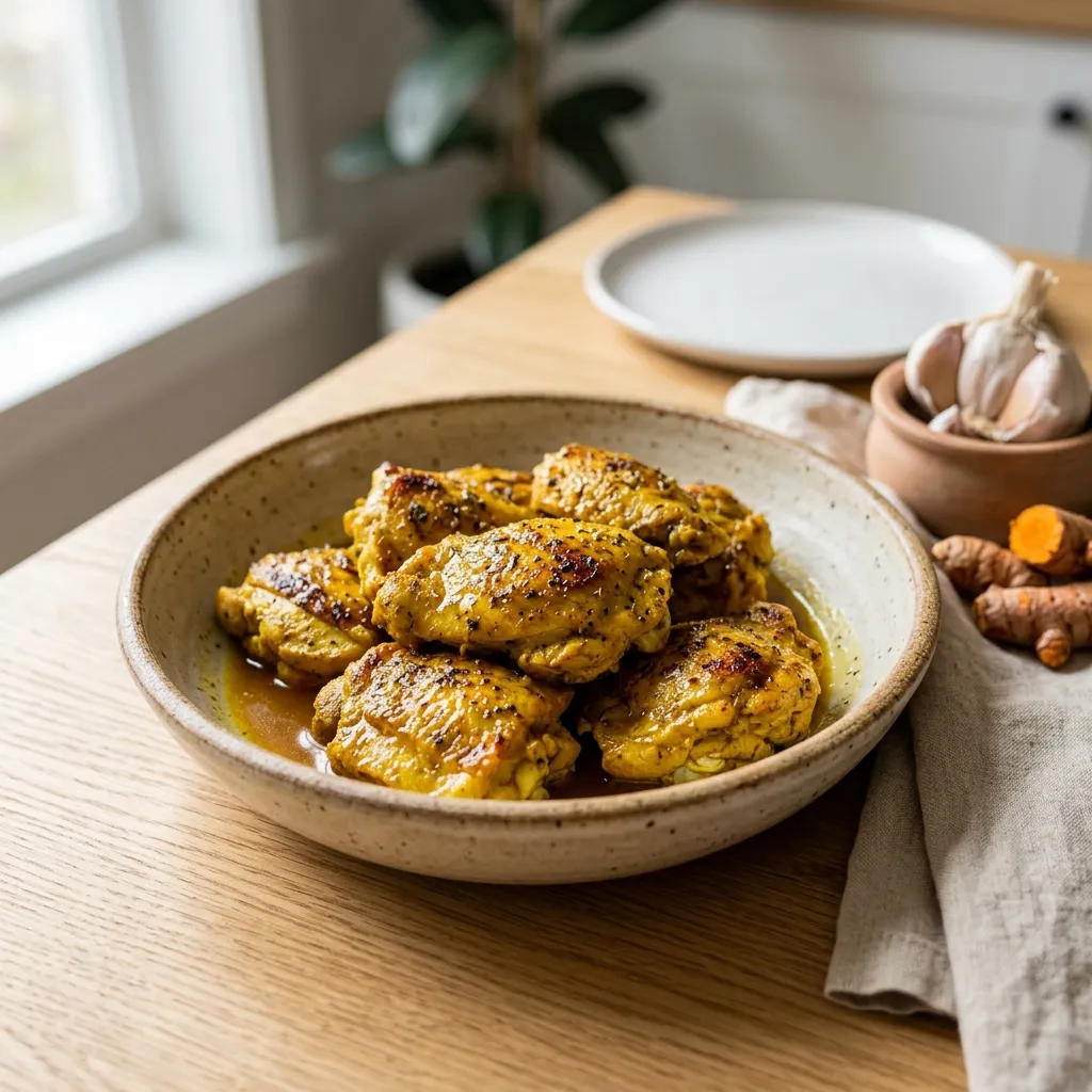 Garlic-Turmeric Anti-Inflammatory Chicken