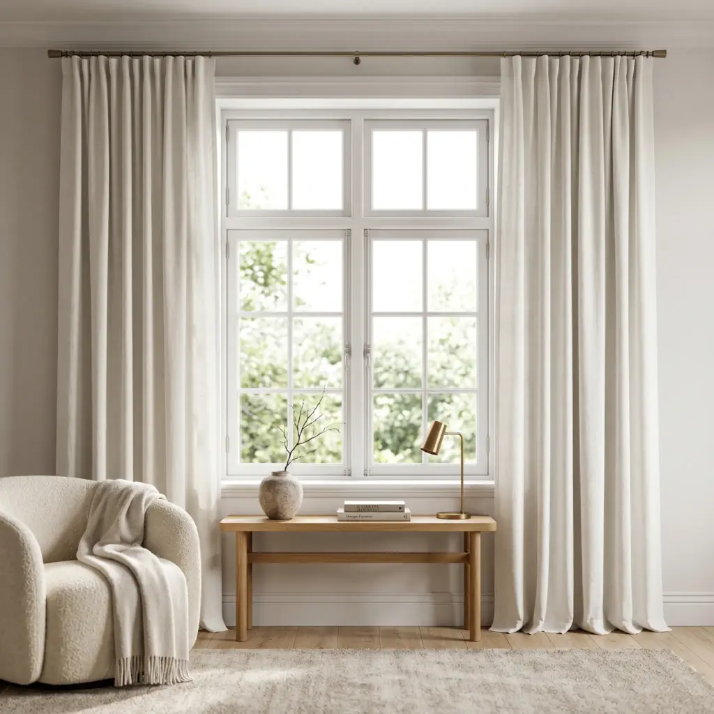 Hang Curtains High and Wide