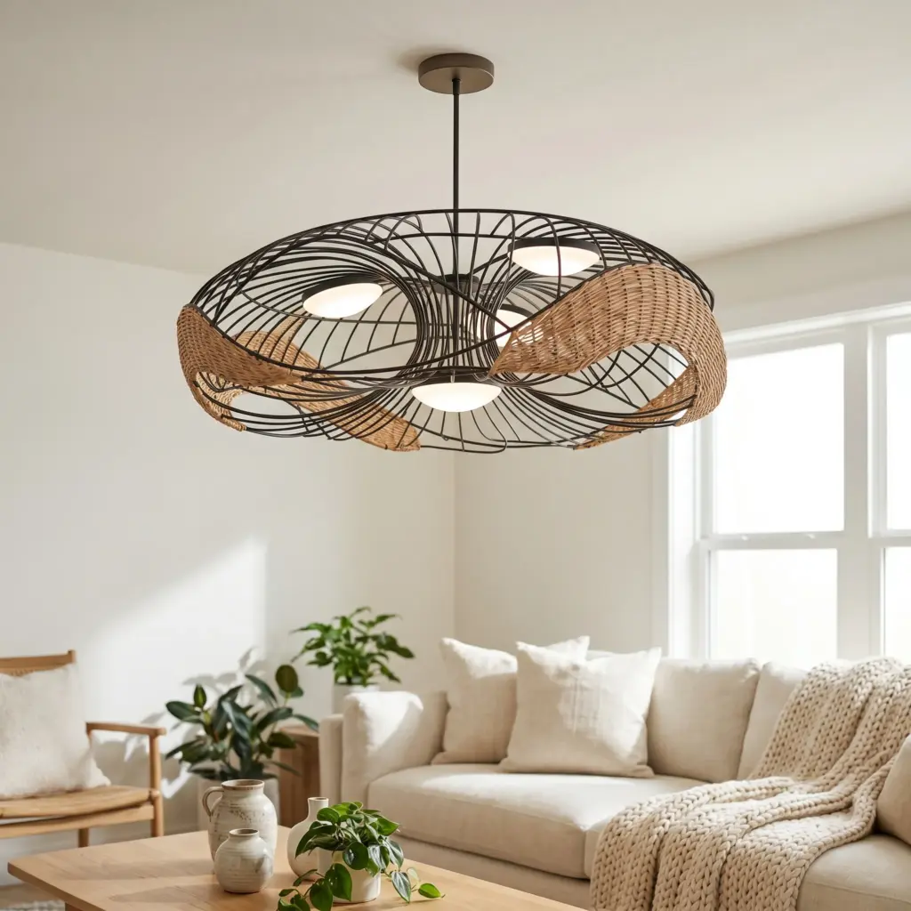 Hang Statement Lighting over Edison Bulbs