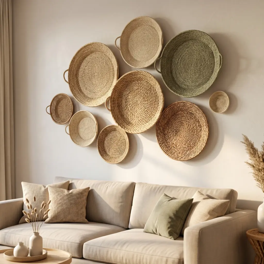 Incorporate Woven Wall Baskets