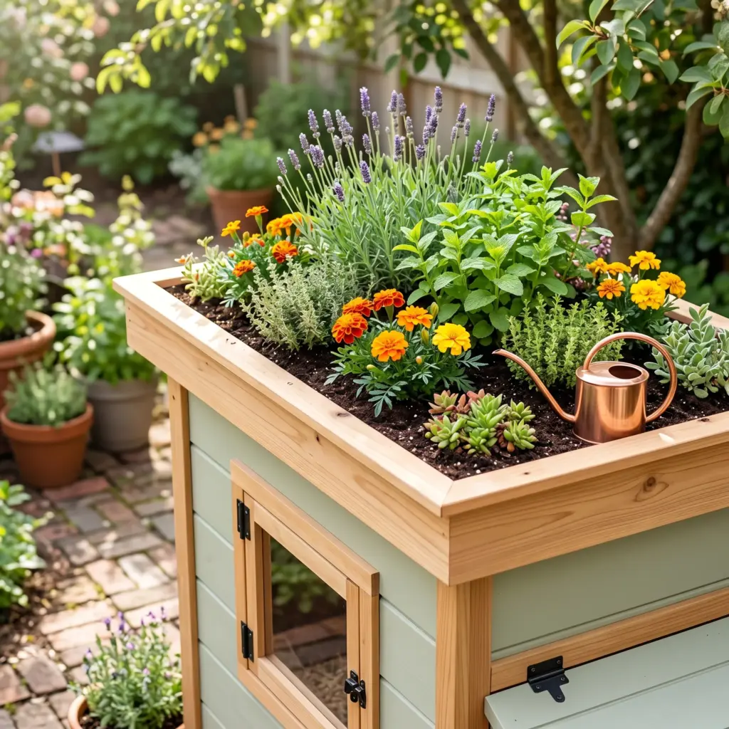 Install a Living Roof or Planter Box