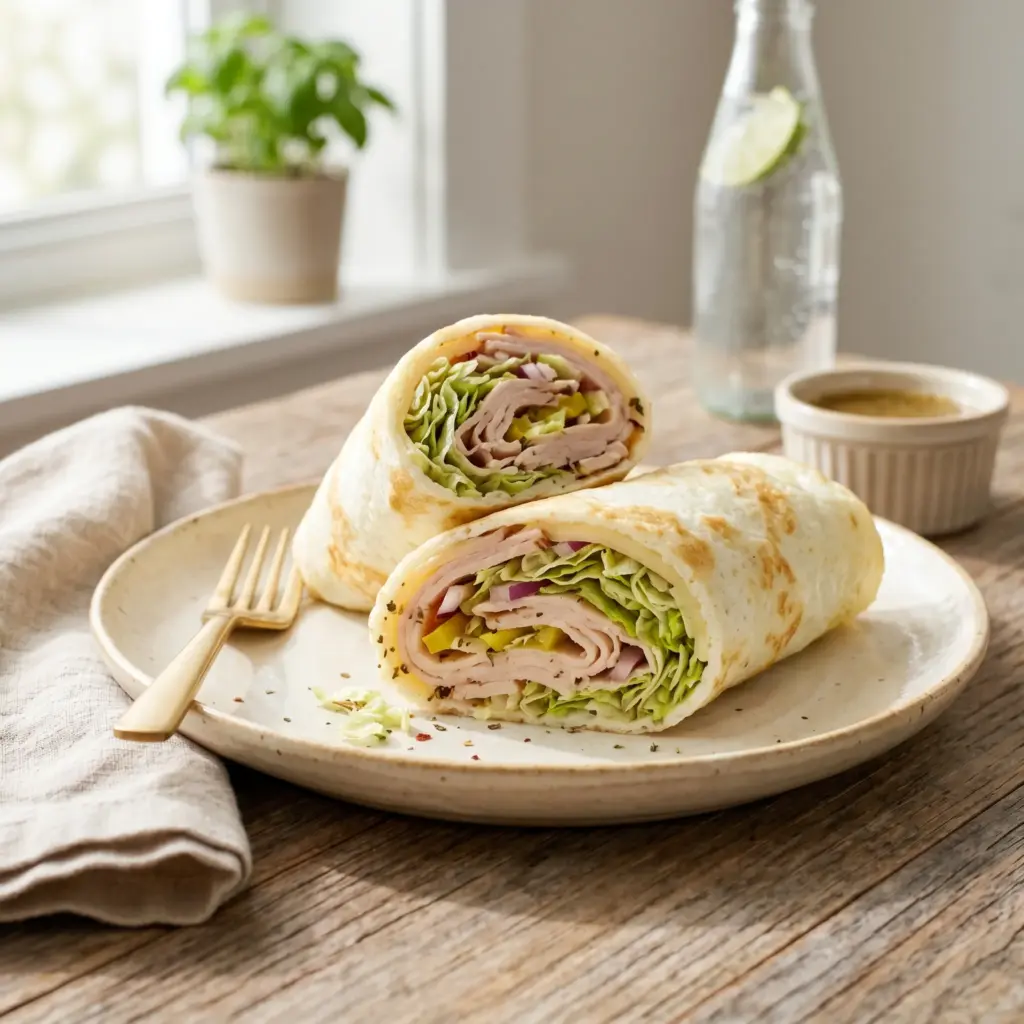 Italian Grinder Egg White Wraps