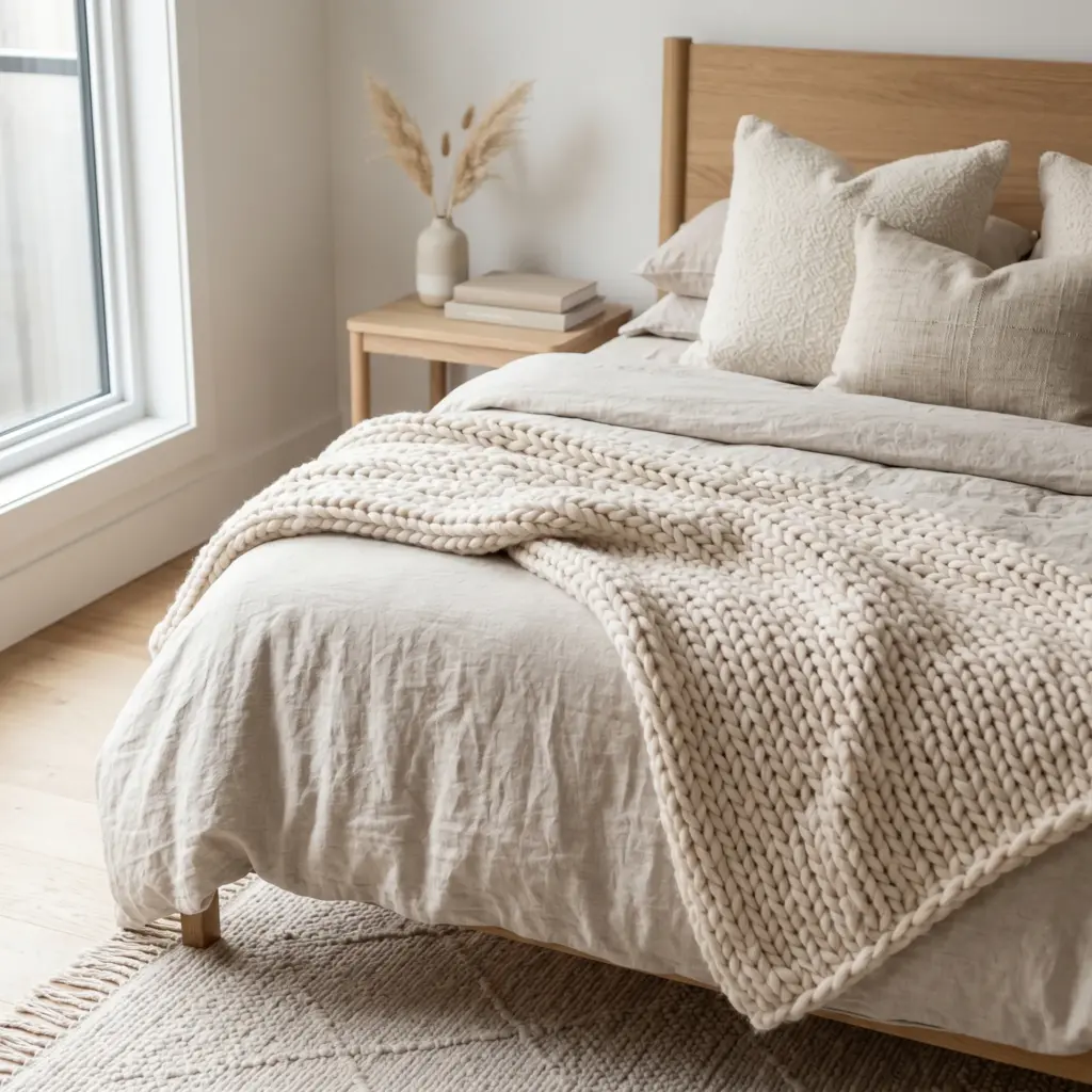 . Layer Natural, Breathable Textures