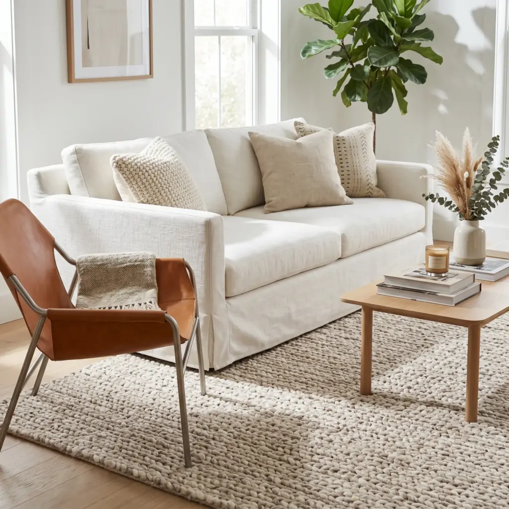 Layer Raw Textures Over Heavy Fabrics
